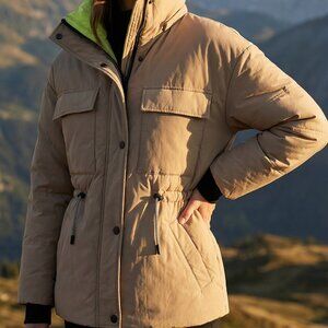 $495 REVOLVE DUALIST Zorah Reversible Jacket L